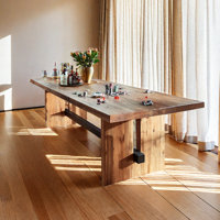 Kiauna Original Style Rectangular Solid Wood Dining Tables by Loon Peak