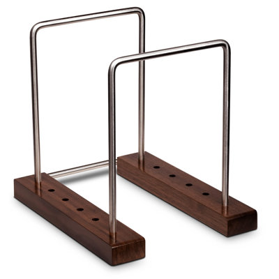 35 LP Vinyl Record Storage Holder, Solid Walnut Wood Record Holder For Albums, Now Playing Record Props For Record Storage, Vinyl Record Holder Rack by 17 Stories