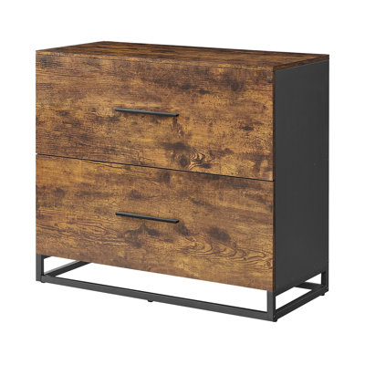 2-drawer Filing Cabinet by 17 Stories