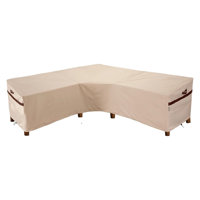 Patio V-Shaped sectional sofa cover outdoor
