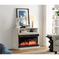 Gracie Oaks Fireplace TV Stand For 45 Inch TV by Gracie Oaks