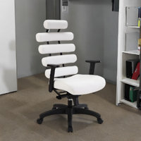 Noom Leather High Back Office Chair by Inbox Zero
