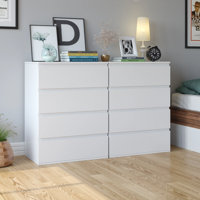 4-Drawer Nightstand Set by Latitude Run