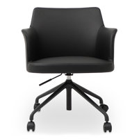 Pilpel Office Chair PVC Black by AllModern