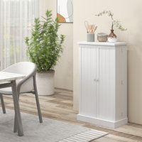 Pantry cabinets with multifunction Storage and Adjustable Shelves by Winston Porter