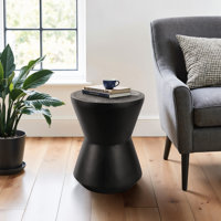 Elegant Cresty Coffee Table Wood Stone Home Furniture Decor Piece by Corrigan Studio