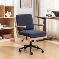 Swivel Solid Wood Office Chair