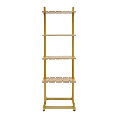 4 Tiers Champagne Wine Glasses Stand Glasses Rack by 17 Stories