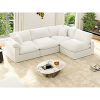 Upholstered Sofa, Cloud Sofa Modular Sectional Sofa For Living Room Office Apartment by Latitude Run