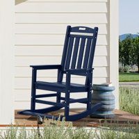 HDPE Patio Outdoor Rocking Chairs by Winston Porter