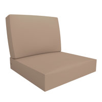 Outdoor 5" Seat / Back Cushion, Replacement Cushions with Highly Durable Cover Rite Fabric by Latitude Run