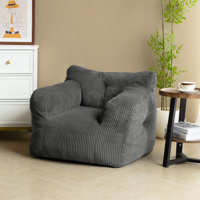 Colman Foam Filled Bean Bag Sofa Lazy Sofa by Trule