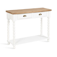 Wooden Console Table with Bonus Storage Shelf by Alcott Hill