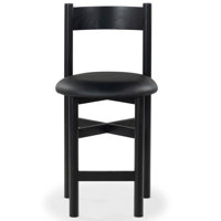 Zoyah Tayla Leather Counter Stool by AllModern