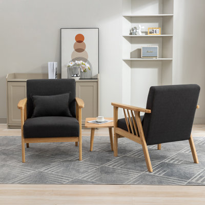 Raeliegh Upholstered Armchair by George Oliver