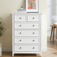 Rajene Faux Wood 6-Drawer Dresser