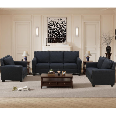3-Piece Living Room Sofa Set