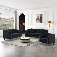 3-Piece Living Room Sofa Set by House of Hampton