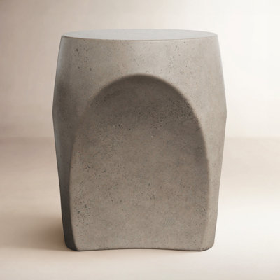 Kareen Concrete Stool by AllModern