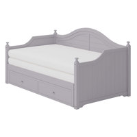Storage Daybed with Extended Pop Up Trundle,Drawers by Alcott Hill