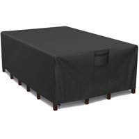 Heavy-duty Waterproof Patio Furniture Cover, All-weather Outdoor Furniture Cover, Easy to Use & Care by Latitude Run
