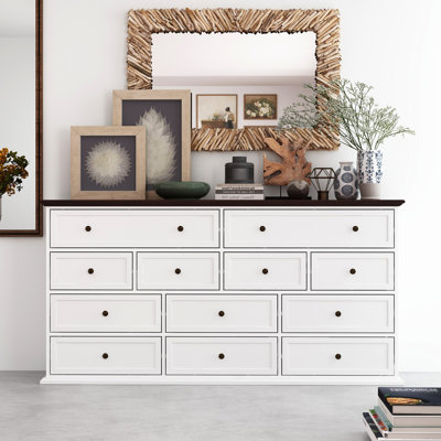 Classic Accent Chest With 12 Drawers by Lark Manor