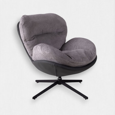 360° Swivel Chenille Accent Chair by Ivy Bronx