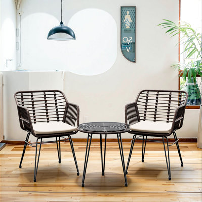 Outdoor Patio Chair With Cushions by Ebern Designs