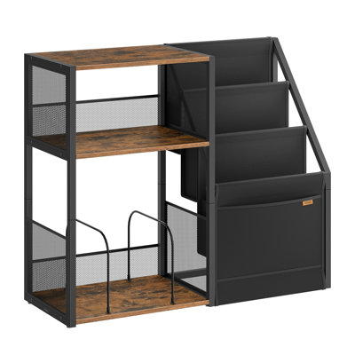 Record Player Stand, 3-Tier Side Table by 17 Stories
