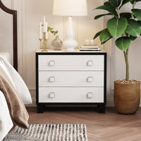 3-Drawer Nightstand With Modern Design by Latitude Run