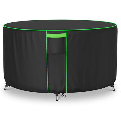 Waterproof Outdoor Table Cover For Round Table Dining Set