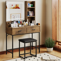 Makeup Vanity Set by Latitude Run
