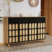 Engeline 2 Drawers Accent Cabinet Storage Cabinet With Doors by Alcott Hill