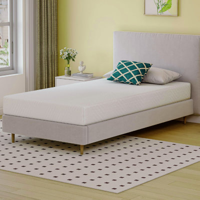Mattress In A Box, Green Tea Memory Foam Medium Firm, 8 Inch Mattresses For Platform Bed by Alwyn Home