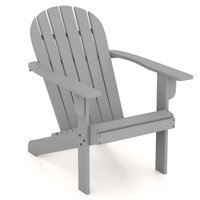 Patio Adirondack Chair With Inclined Seat High Backrest & Wide Armrests by Highland Dunes