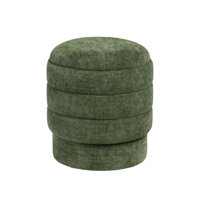 Round Ottoman W/ Storage by Mercer41