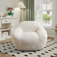 Teddy Bean Bag Chairs,Lazy Sofa Chair With Armrest by Trule