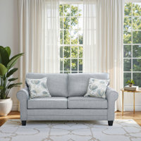 Meerab Rolled Arm Sofa Bed by Red Barrel Studio