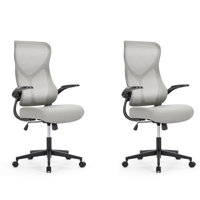 Task Office Chair with Flip-Up Arms and Home and Office Desk Chairs by Inbox Zero