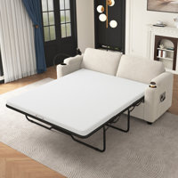 72.8" Sleeper Sofa with Full Size Mattress by Latitude Run