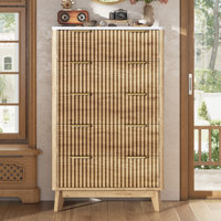 31.5" W Farmhouse 5 Drawer Dresser by Mercer41