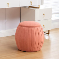 Lingel Round Accent Storage Ottoman