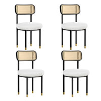 Upholstered Side Chairs Dining Chair by Bayou Breeze