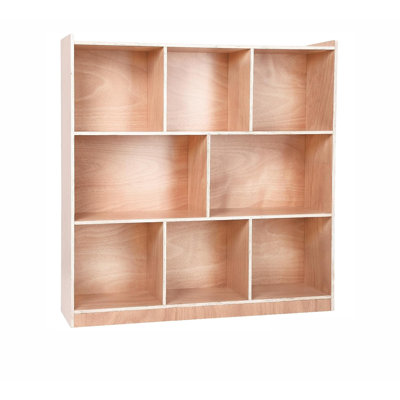 Glazed Exterior 8-Section Bookcase Classroom Storage Locker