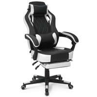 Reclining Computer Chair with Footrest & Detachable Lumbar Support 360 Degree Swivel by Inbox Zero