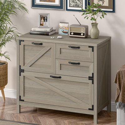 Lateral File Cabinet With 4 Drawers by Gracie Oaks