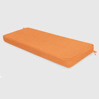 Customizable Bench Cushion For Indoor/Outdoor Furniture/Chair/Window Seat, Premium 75D High-Resilience Foam by Latitude Run