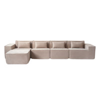 5 - Piece Sectional Sofa Modular Sectional With Ottoman by Ivy Bronx