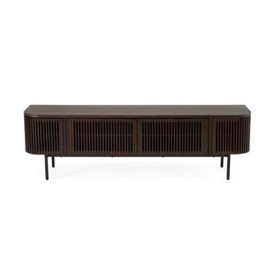 Rylee - Modern Smoked Ash TV Stand