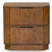 Hoenack 2 Drawer Nightstand by Hokku Designs